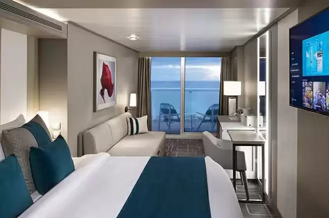 Cabina con balcone