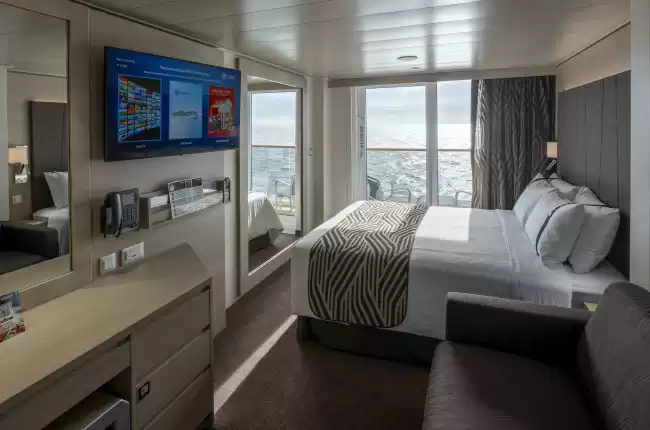 Cabina con balcone