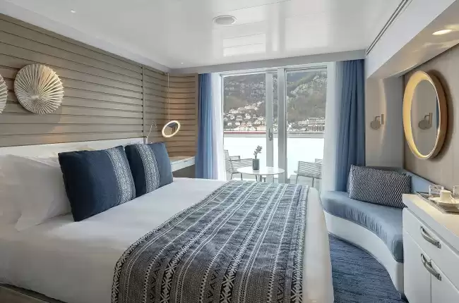 Cabina con balcone